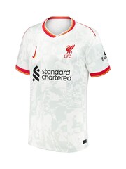 Nike White Liverpool Third Stadium Shirt 2024-25 - Image 2 of 3