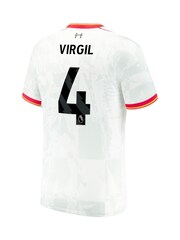 Nike White Liverpool Third Stadium Shirt 2024-25 - Image 3 of 3