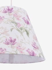 Laura Ashley White Gosford 1 Light Pendant - Image 5 of 6