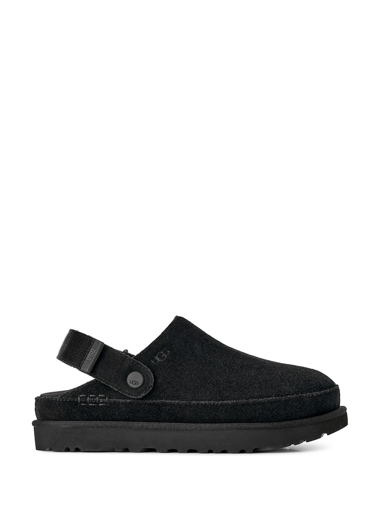 UGG Black Classic Goldenstar Sandals - Image 1 of 6 UGG Black Classic Goldenstar Sandals - Image 1 of 6