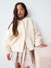 كريم - Sunflower Borg Jacket (3-16yrs) - صورة 1 من 8