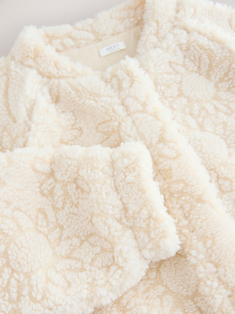 كريم - Sunflower Borg Jacket (3-16yrs) - صورة 8 من 8