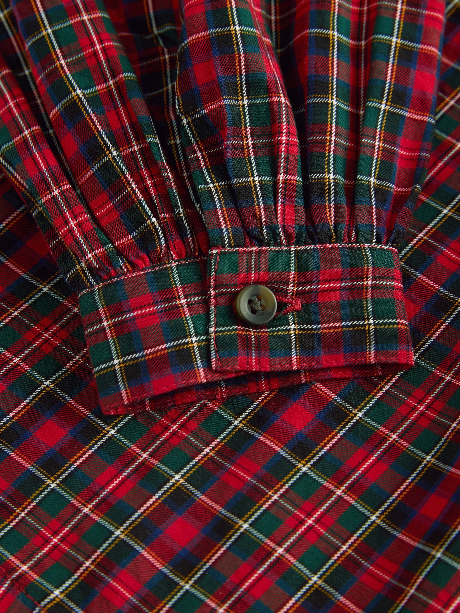 Buy Red Check Ruffle Collar Blouse (3-16yrs) from Next USA
