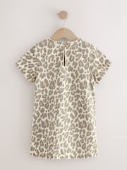 Animal Print 100% Cotton Shift Dress (3-16yrs) - Image 7 of 9