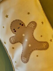 Personalised Gingerbread Christmas Stocking by My 1st Years - Image 4 of 5