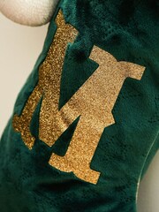 Personalised Velvet Emboss Stocking by My 1st Years - Image 2 of 4