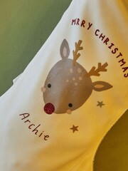 Personalised Rudolph Christmas Stocking by My 1st Years - Image 2 of 4