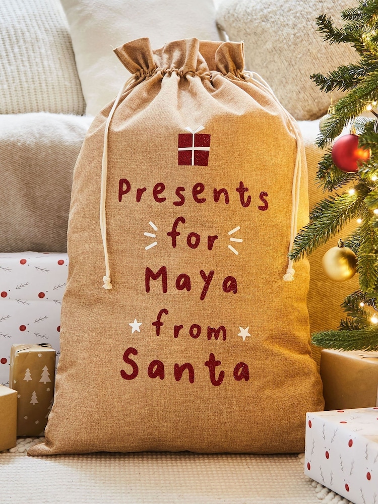 Personalised Presents For Hessian Christmas Sack by My 1st Years - Image 1 of 3