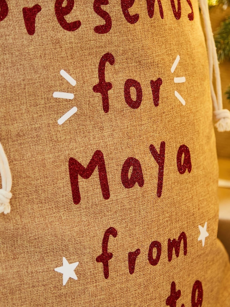 Personalised Presents For Hessian Christmas Sack by My 1st Years - Image 2 of 3