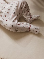 Weiß - My First Baby Christmas Sleepsuit (0-18mths) - Bild 5 von 15