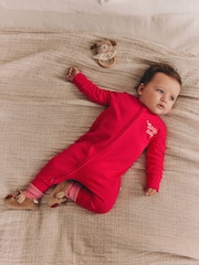 Vermelho - Baby Christmas Santa Sleepsuit (0mths-3yrs) - Imagem 1 de 10