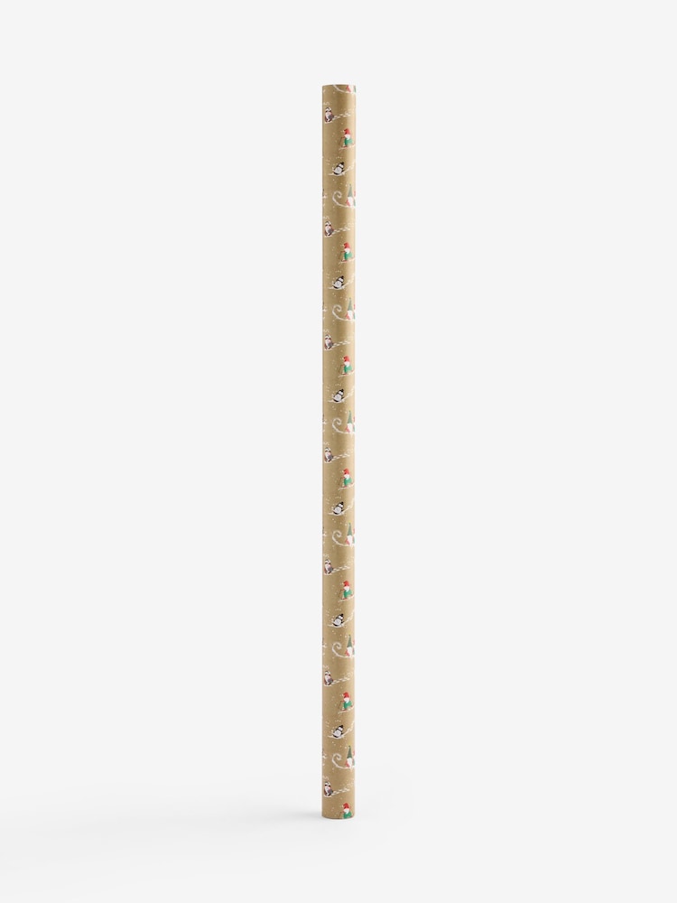 Craft Gonks Extra Wide, 10m Christmas Wrapping Papers - Image 1 of 2