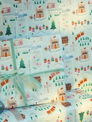 Strudel Maps Extra Wide, 10m Christmas Wrapping Papers - Image 2 of 4