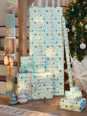 Strudel Maps Extra Wide, 10m Christmas Wrapping Papers - Image 4 of 4