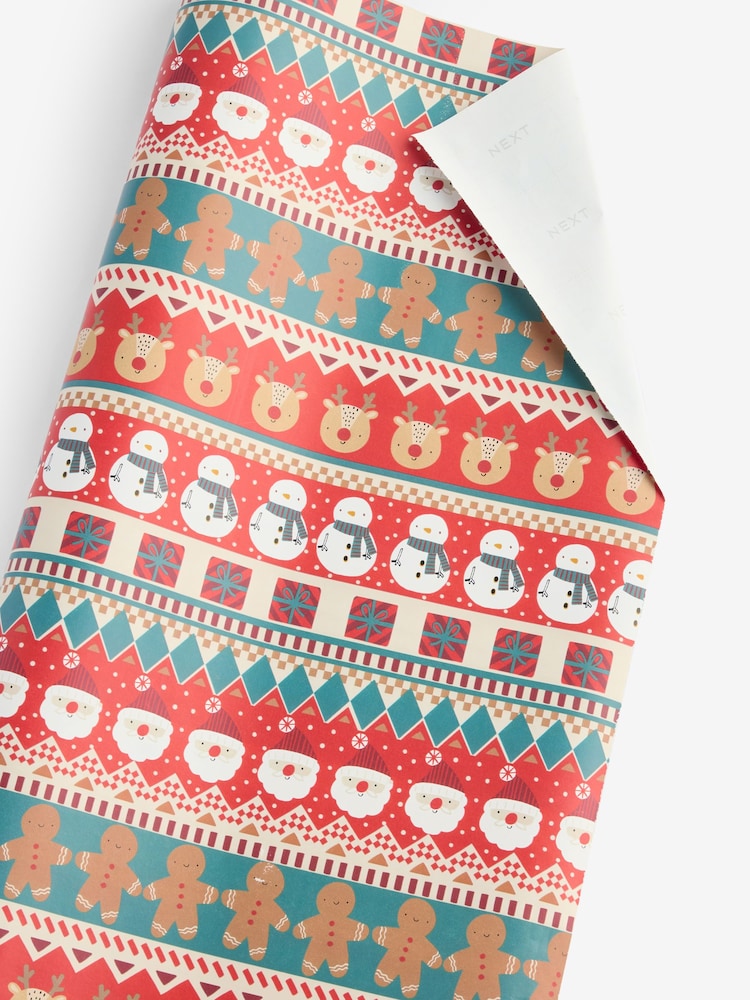Santas Squad Extra Wide, 10m Christmas Wrapping Papers - Image 2 of 2