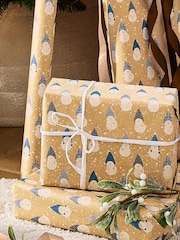 Craft Snowmen Extra Wide, 10m Christmas Wrapping Papers - Image 4 of 5