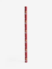 Red Reindeers Extra Wide, 10m Christmas Wrapping Papers - Image 3 of 4