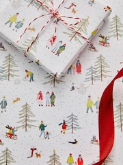 Tree Scene Standard Width, 15m Christmas Wrapping Papers - Image 1 of 4