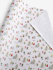 Tree Scene Standard Width, 15m Christmas Wrapping Papers - Image 3 of 4