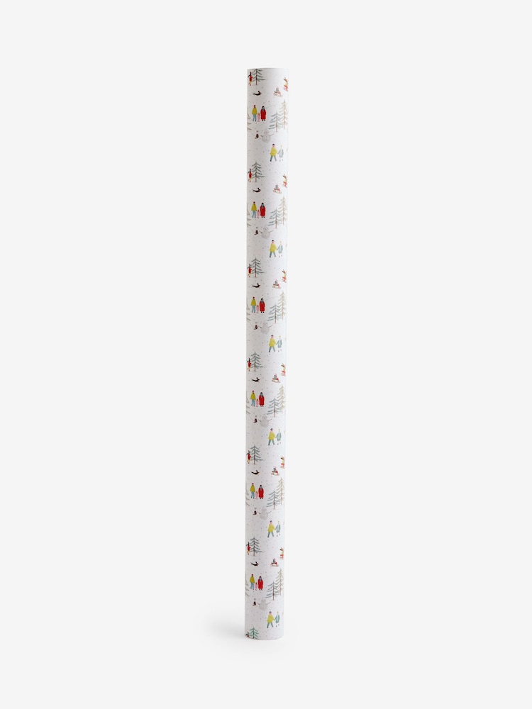 Tree Scene Standard Width, 15m Christmas Wrapping Papers - Image 4 of 4