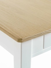 La Redoute Intérieurs White Alvina Solid Pine 6 to 8 Seater Dining Table - Image 5 of 5