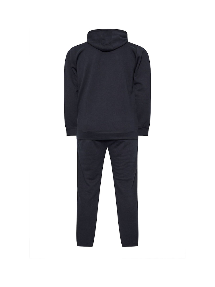 BadRhino Big & Tall Blue Zip Through Jacket and Joggers Set - Image 4 of 4