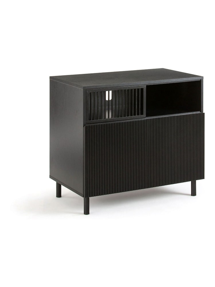 La Redoute Intérieurs Black Bilbao Oak Bathroom Vanity Unit - Image 2 of 6