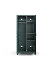 La Redoute Intérieurs Green Eucalyptus Hiba 2-Door Metal Cabinet - Image 5 of 6