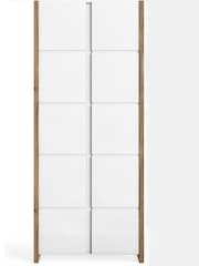 La Redoute Intérieurs White Compo Bookcase Storage Cabinet - Image 1 of 4