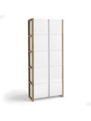 La Redoute Intérieurs White Compo Bookcase Storage Cabinet - Image 3 of 4