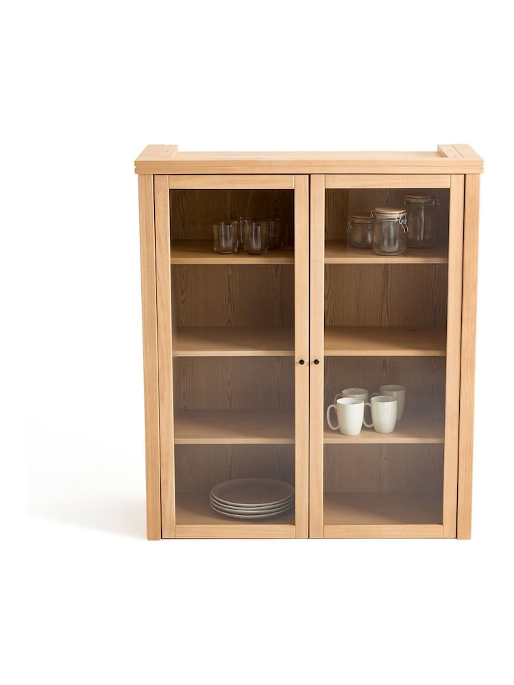 La Redoute Natural Gabin Solid Pine Dresser Cabinet - Image 1 of 5