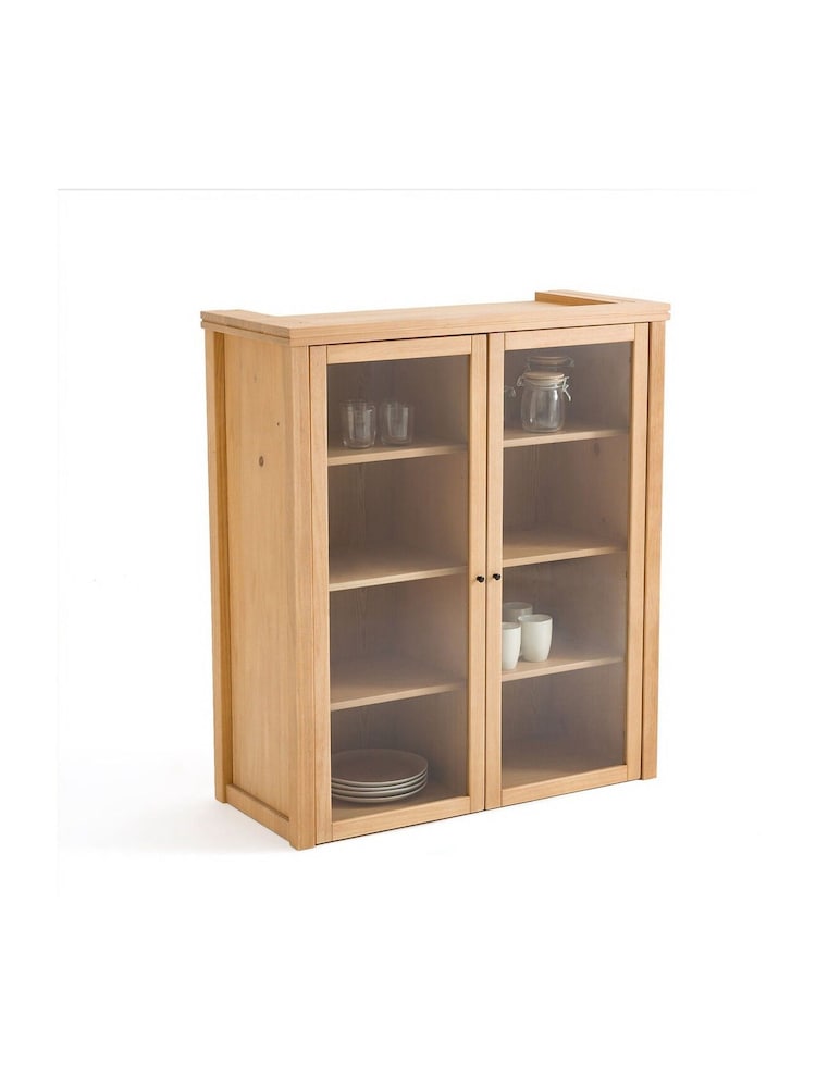 La Redoute Natural Gabin Solid Pine Dresser Cabinet - Image 2 of 5