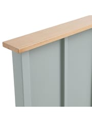 La Redoute Intérieurs Light Khaki Green Eugène Wooden King Headboard - Image 3 of 3