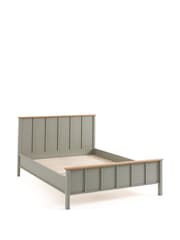 La Redoute Intérieurs Light Khaki Green Eugène Bed - Image 1 of 5