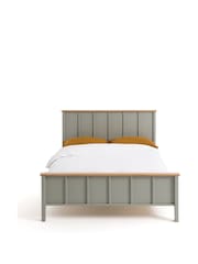 La Redoute Intérieurs Light Khaki Green Eugène Bed - Image 2 of 5