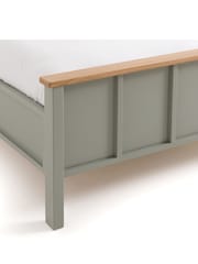 La Redoute Intérieurs Light Khaki Green Eugène Bed - Image 5 of 5