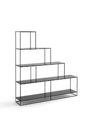 La Redoute Intérieurs Black Hiba Stepped Shelving Unit - Image 2 of 5