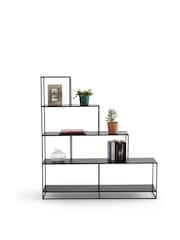 La Redoute Intérieurs Black Hiba Stepped Shelving Unit - Image 4 of 5