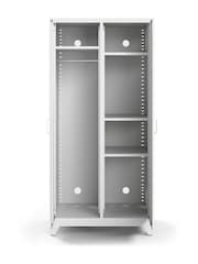 La Redoute Intérieurs White Hiba 2-Door Metal Cabinet - Image 4 of 5