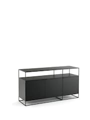 La Redoute Intérieurs Oak Hiba Metal Sideboard - Image 2 of 4