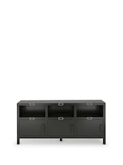 La Redoute Intérieurs Black Hiba 3-Door Sideboard - Image 1 of 5