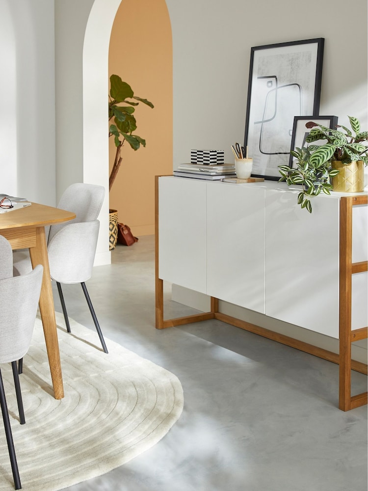 La Redoute Intérieurs White Compo 3-Door Sideboard - Image 1 of 5