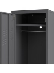 La Redoute Intérieurs Grey Hiba 1 Door Metal Locker - Image 4 of 5