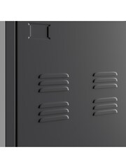 La Redoute Intérieurs Grey Hiba 1 Door Metal Locker - Image 5 of 5