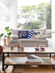 La Redoute Intérieurs Natural Hiba Oak And Metal Coffee Table - Image 1 of 4