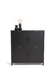 La Redoute Intérieurs Black Hiba 4-Door Sideboard - Image 2 of 5