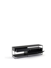 La Redoute Intérieurs Black Hiba Industrial Metal TV Unit - Image 4 of 6