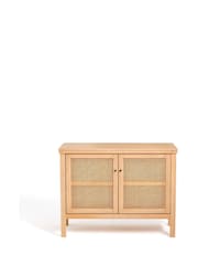 La Redoute Intérieurs Natural Gabin Pine & Cane Sideboard - Image 1 of 5