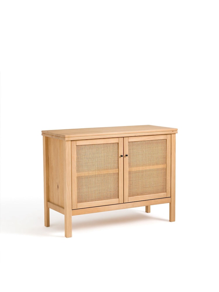 La Redoute Intérieurs Natural Gabin Pine & Cane Sideboard - Image 2 of 5