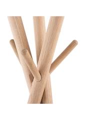 La Redoute Intérieurs Natural Compo Solid Oak Tripod Coat Rack - Image 3 of 3